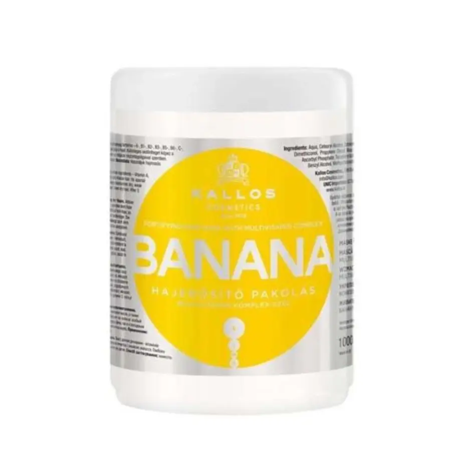 Kallos Kjmn Banana Hair Mask 500 ml