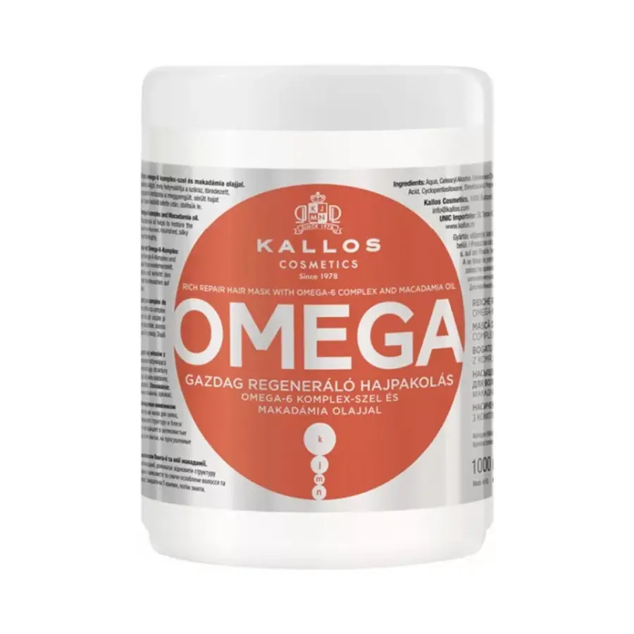 Kallos Omega Hair Mask 1000 ml