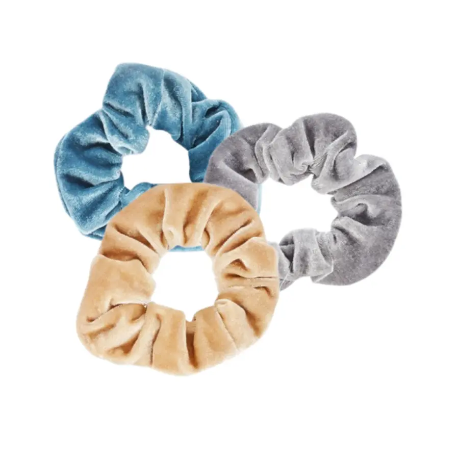 Bifull Látková gumička scrunchie 1ks (mix barev)