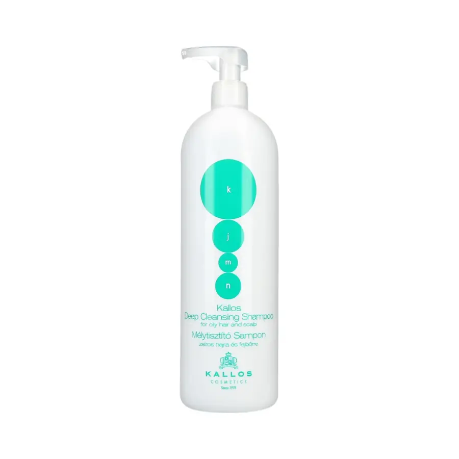 1170-sch~7 Kallos KJMN Deep-cleaning Shampoo 1000ml Šampón na mastné vlasy