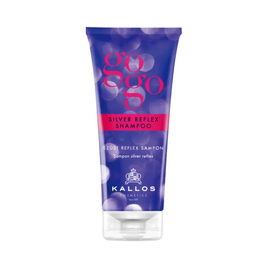 1196-sch-595 Kallos Gogo Silver Reflex Shampoo 200 ml