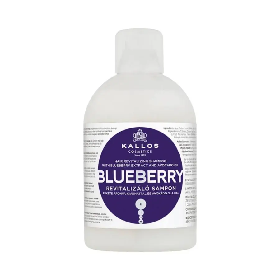 1210-sch-247 Kallos Blueberry Hair Shampoo 1000 ml
