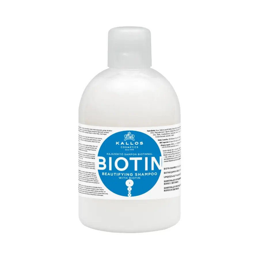 Kallos Cosmetics Biotin Shampoo 1000 ml