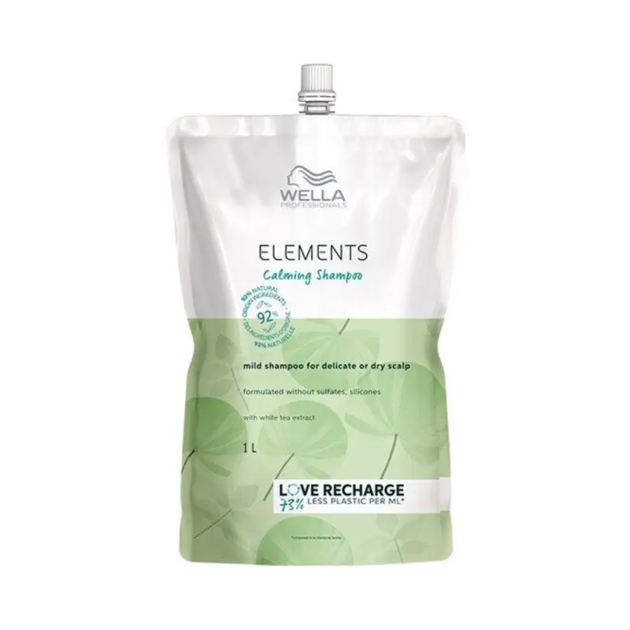13637-w - 2025-02-10t165648.611 Wella Professionals Elements Calming Shampoo 1L Refill