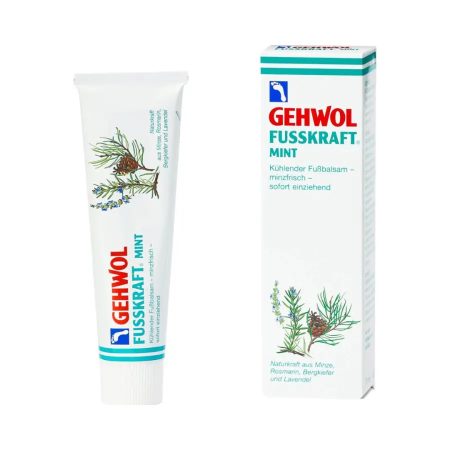 GEHWOL FUSSKRAFT Mint - Chladivý balzám, 75 ml