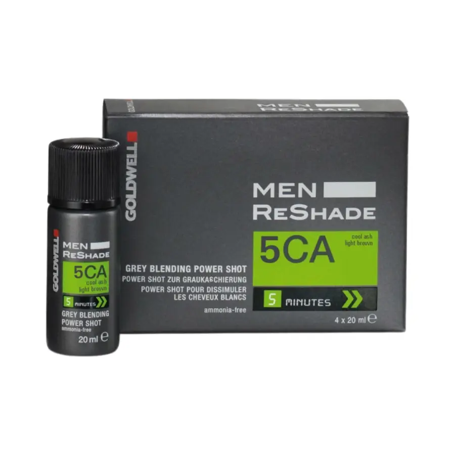 623-sch-867 Goldwell Men Reshade 5CA CFM 4 Shots 80 ml