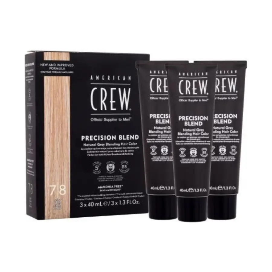 9744-ac76000 American Crew Precision 7/8 Blend Light 40ml (x3) 3 x 40 ml