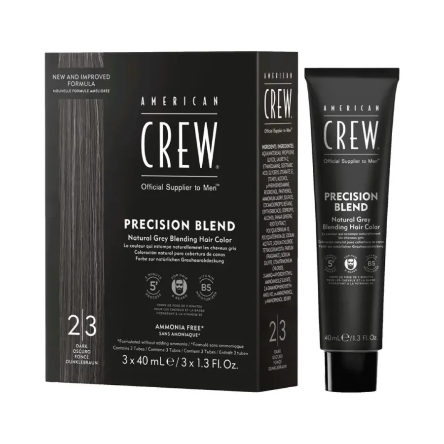 American Crew Precision Blend Dark 2-3 3 x 40 ml