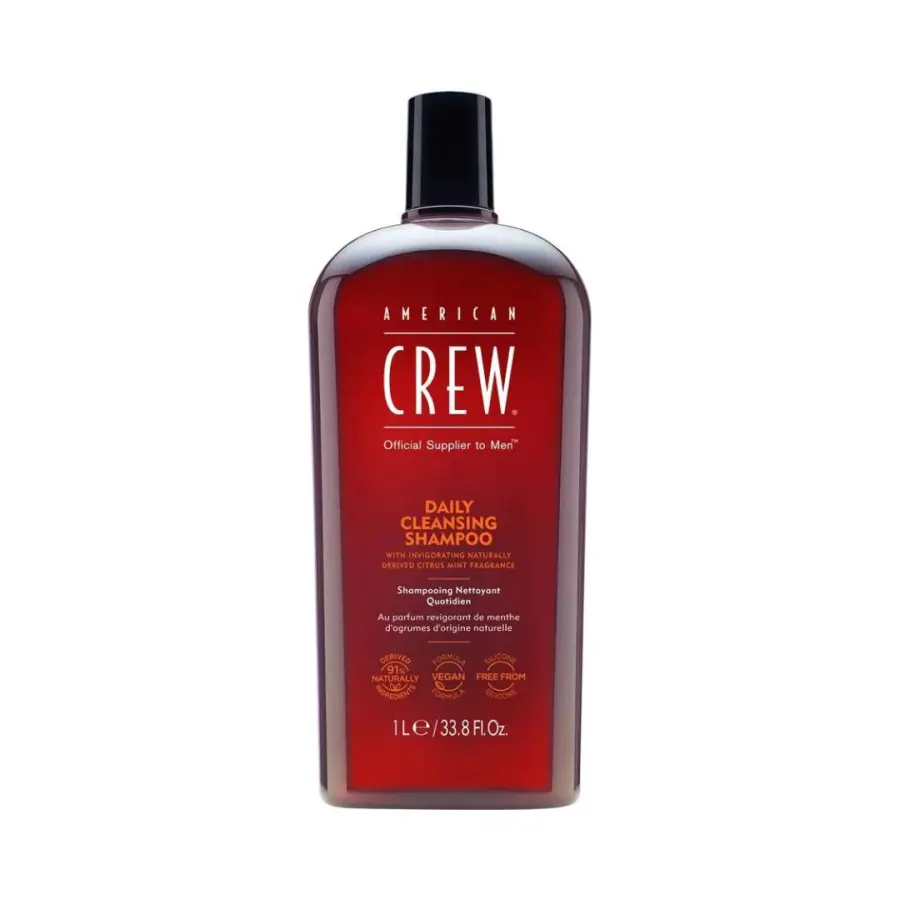 American Crew Daily Cleansing Shampoo Frequent Washes No Excess Sebum 1000 ml