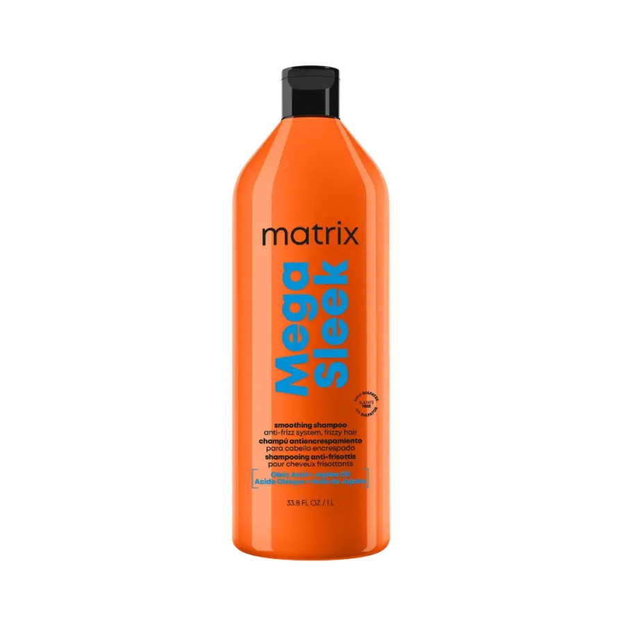 Matrix Total Results Mega Sleek Shampoo 1000 ml - Šampon pro nepoddajné vlasy